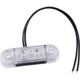 SecoRüt Feux de position Feux de position Latéral 12 V, 24 V Verre rouge clair