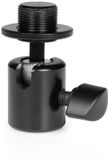 Gator Frameworks GFW-MIC-BALLHEAD-MT kogelkop microfoonadapter met hoekinstelling, zwart