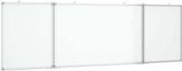 vidaXL Whiteboard magnetisch inklapbaar 200x60x1,7 cm aluminium
