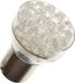 Ledson Lampe LED - 24 Led - BAY15d - Blanc - 24V