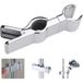 Pomme de douche support douchette relevable réglable en métal