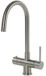 Selsiuz kranen Selsiuz 3 in 1 Rond Inox (RVS) 351207 met Combi (Extra) boiler kokend water kraan