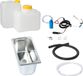 Novo Camp 12V Mini-keuken voor camping/caravan, bouwpakket, technische set, wasbak, afmetingen 325x176x200mm
