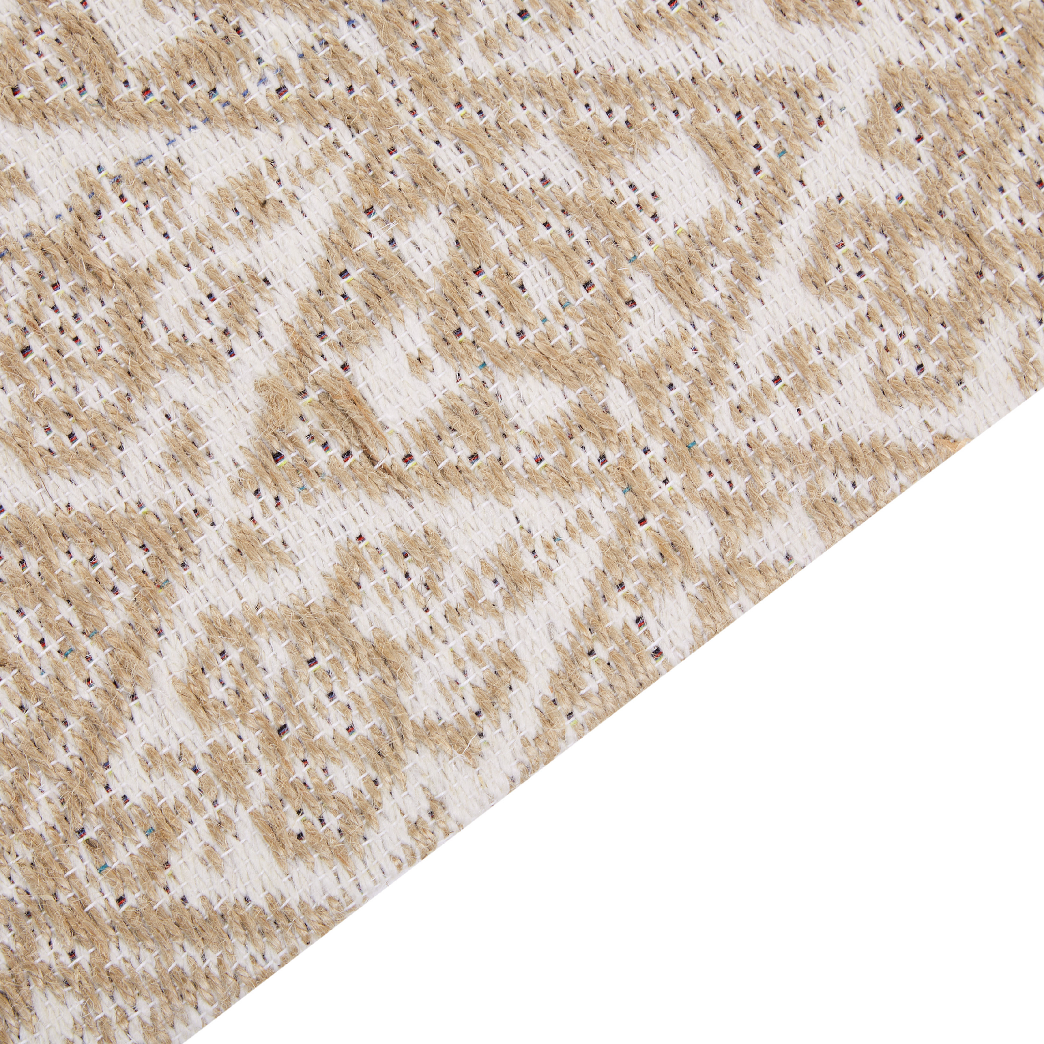 BELIANI Beliani ATIMA - Jute vloerkleed - Beige - 80 x 150 cm - Jute