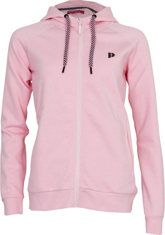 Donnay Sweatvest met capuchon Anna Dames Shadow Pink L