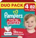 Pampers Baby-Dry Pants Taille 4 - 82 Culottes - 9kg-15kg