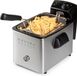 OEM Equivera Frituurpan 4 Liter RVS met Cool Touch Handgrepen en Indicatielampje