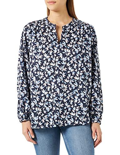 bugatti Dames W5066-21343 blouse, marine-380, zandaard, Marine-380