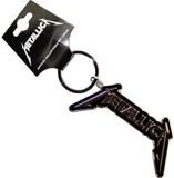 Metallica - Logo Sleutelhanger - Zilverkleurig