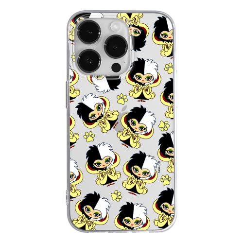 ERT GROUP mobiele telefoonhoesje voor Apple iPhone 14 PRO - Disney Cruella 007 - Gedeeltelijk bedrukt