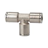 Riegler Metallica 108989-849.006 T-verbindingsstuk voor slang, buitendiameter 6 mm