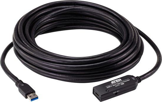 Aten UE331C USB-A 3.2 Gen1 naar USB-C verlengkabel 10m