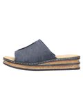 Rieker Dames Pantoletten Slipper 62905-14 Blauw