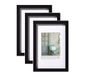 Walther Design Stockholm Ea318B3 Fotolijsten, Zwart, 13 X 18 Cm, Houten Frame, Verpakking Van 3