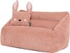 icon - Cecilia Pouf enfant Canapé avec coussin - Velours côtelé - Rose