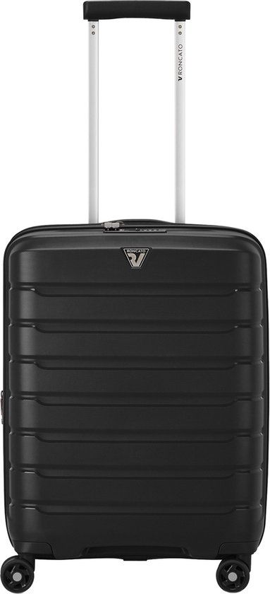 Roncato B-Flying Handbagage Harde Koffer - 55 cm - Zwart