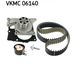 SKF Pompe à Eau + Kit De Courroie Crantée Vkmc 06140 Dacia 13 02 886 08r