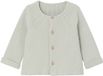 Vertbaudet Ensemble t-shirt et pantalon en tricot pour bébés bleu sarcelle