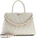 GUESS Maxine Girlfriend Satchel Schoudertas Cream White