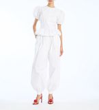 Alix Lange T-shirt à manches courtes Blanc Coton biologique Femme 36