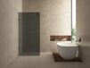 Wiesbaden Less Inloopdouche 120 x 200 cm - Rookglas/Mat Zwart
