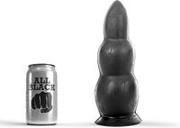 All Black Dildo 23 cm Zwart