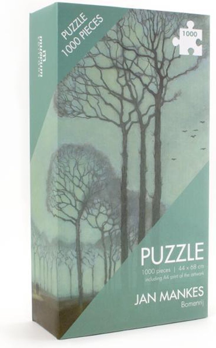 Lanzfeld (museumwebshop.com) Puzzel, 1000 stukjes, Jan Mankes, Bomenrij