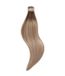 Rapunzel of Sweden Queue de cheval Lisse / À clip / Volume moyen Blond cendré foncé Balayage B2.6/10.7 50 cm Extensions de cheveux