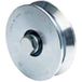 Comunello Roulette pour portails, gorge en forme de "Y", modèle 307Y, diamètre 117 - Capacité de charge : 450 kg