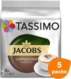 Tassimo Jacobs Cappuccino Classico 5x8 T-Discs