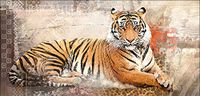 Pro-Art pl008r5 muurschildering Canvas Art "Sumatra Tiger", 115 x 55 cm