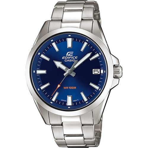 Casio Edifice EFV-100D-2AVUEF Herenhorloge - Zilverkleurig - 40mm