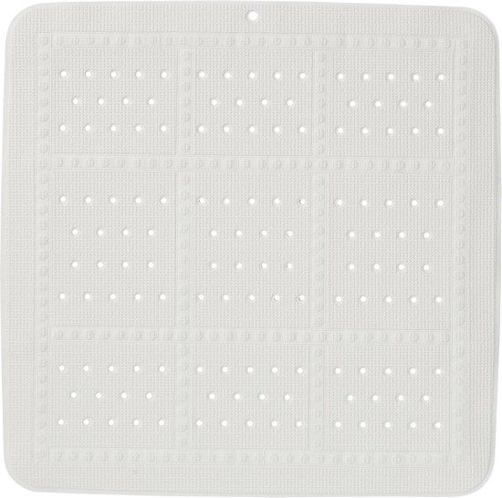 Sealskin Unilux Antislipmat - 55x55 cm - PVC - Wit - Badkamer