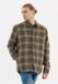 WHISTLER Outdoor-Hemd Hobbis Bruin Katoen/Polyester Geruit Lange Mouw 4XL