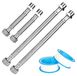 Flexibele Inox Slangen voor Mengkranen Set van 4