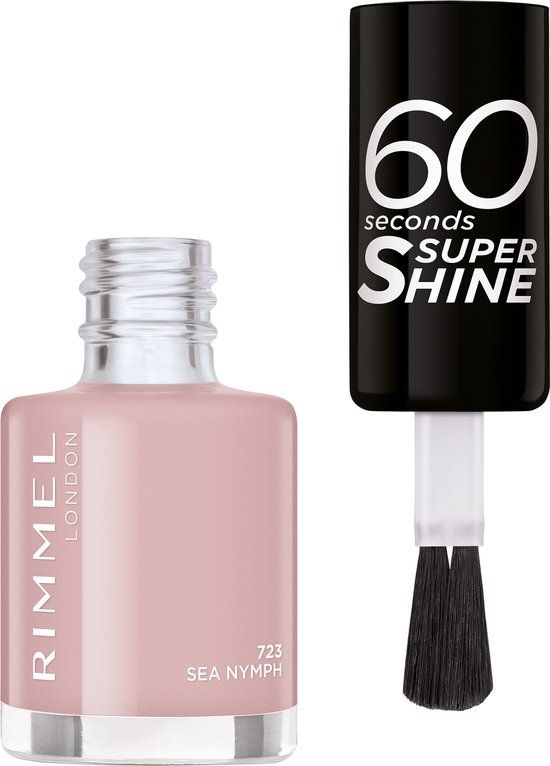 Rimmel 60 Seconds Super Shine Nagellak - 723 Sea Nymph | 8ml