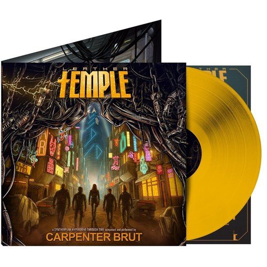 Carpenter Brut - Leather Temple (LP) (Coloured Vinyl) (Indies Only)