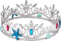Boland Metalen Kroon Zeekoningin - Vrouwen - Prinsen en Prinsessen - Fantasy