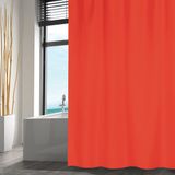 MSV Douchegordijn Rood – Badkamergordijn van Polyester – Douchegordijnen 180x200 cm voor Bad en Douche