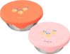 Fresk Boîte à goûter pour Enfants - 2 pièces - Boîte à goûter en Inox - Boîtes de conservation lavables au lave-vaisselle - Boîte à fruits pour l'école - Boîtes de conservation - Boîte à fruits - Rose - Summer Fruit