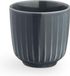 Kähler Hammershøi mug - 100 ml - Porcelain - Grey