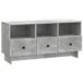 vidaXL meuble TV avec tiroir gris béton 102 x 34,5 x 50 cm bois traité