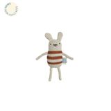 OYOY Hochet - Marron, Blanc