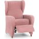 ECOMMERC3 1-zits fauteuilhoes, universeel en veelzijdig, roze bescherming, eenvoudig aan te brengen, voor rugleuning, zitting en armleuningen