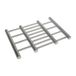 Equinox 529961 Uittrekbare roestvrijstalen onderzetter voor pan, pan, ovenschaal, uittrekbaar van 20 tot 38 cm x B 22,5 cm