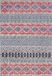 Safavieh Vloerkleed Marlous Navy blauw Katoen Klassiek 91 x 152 cm