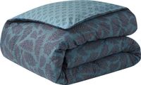 Dekbedovertrek Origin - Iris - Dekbedovertrek - Bamboe - Blauw - 240 x 220 cm