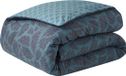 Dekbedovertrek Origin - Iris - Dekbedovertrek - Bamboe - Blauw - 240 x 220 cm