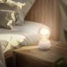 Briloner Amba - Tafellamp Keramiek - E27 - slaapkamer lamp - Ø10cm - beige