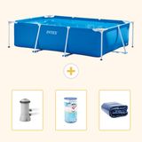 Intex Rechthoekig Frame Zwembad - 300 x 200 x 75 cm - Blauw